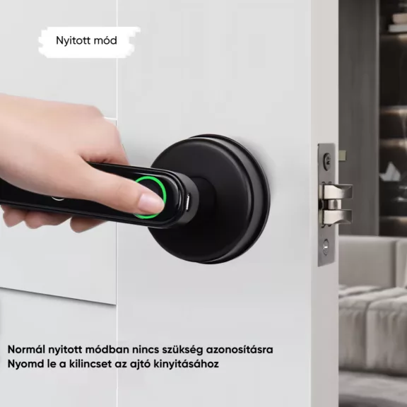 T63-U EZÜST okos kilincs
