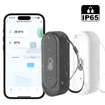 Kültéri Hőmérséklet és páratartalom érzékelő, WiFi