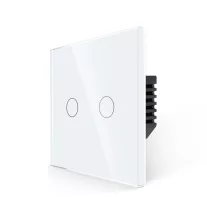 2 körös érintőkapcsoló, WiFi, üveg előlap
