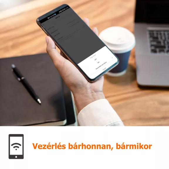 Szimpla fali aljzat, WiFi, fém előlap, fogyasztésmérővel