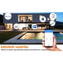   Szimpla fali aljzat, WiFi, fém előlap, fogyasztésmérővel