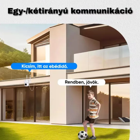 Biztonsági kamera, 3MP, WiFi