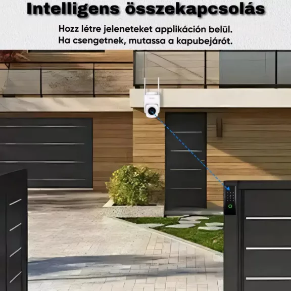 Biztonsági kamera, 3MP, WiFi
