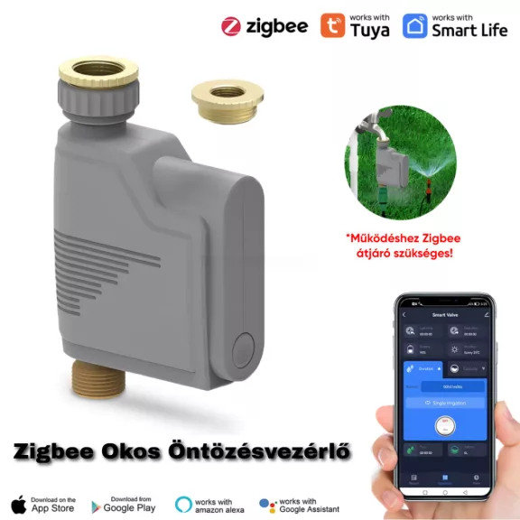 Okos Öntözőszelep, ZigBee