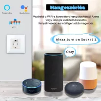 Okos fali aljzat üveg előlappal