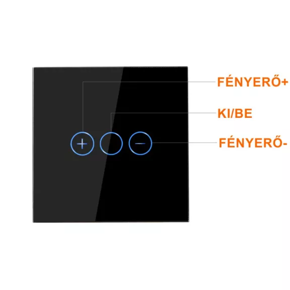 Fényerőszabályzó kapcsoló, WiFi
