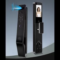 Z6 FEKETE okos kilincs, 3D arcfelismerés