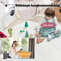 Biztonsági kamera, 5MP, WiFi, E27 foglalat