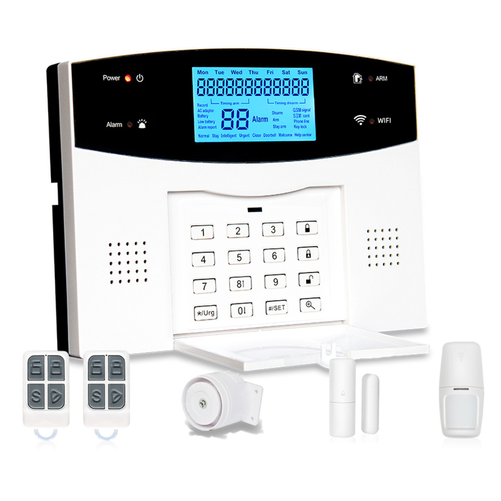 GSM+WiFi+PSTN riasztóközpont